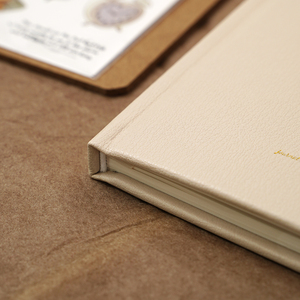 Tapa dura A5 Dear Jesus Journal Cubierta de cuero PU personalizada y logotipo estampado - Product Image 5