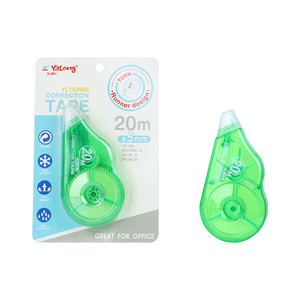 Ruban <span class=keywords><strong>correcteur</strong></span> blanc Yalong Stationery, correction de fautes, petits stylos correcteurs pour étudiants - Product Image 1