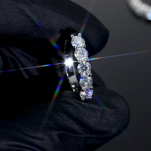 Envío Gratis, Pendientes de Aro con Diamantes Moissanite VVS de 2ct y 1ct, Hipoalergénicos, Plata S925, Chapados en Oro de 14K, para Mujeres y Hombres - Product Image 1