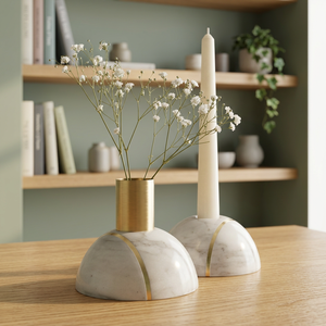 Nouvelle collection bougeoirs élégance intemporelle pour intérieur extérieur décor à la maison sculptures en pierre durables sculptures pour extérieurs - Product Image 2