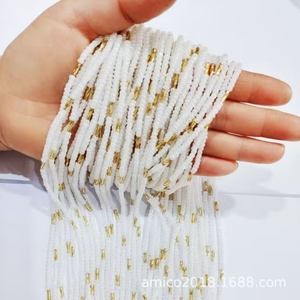 Nuova Collezione 2025: Catena da Vita Africana - Catena per il Corpo Bohemien da 50 Pollici con Chiusura a Nastro, Catena da Spiaggia, Perline da Vita all'Ingrosso - Product Image 5