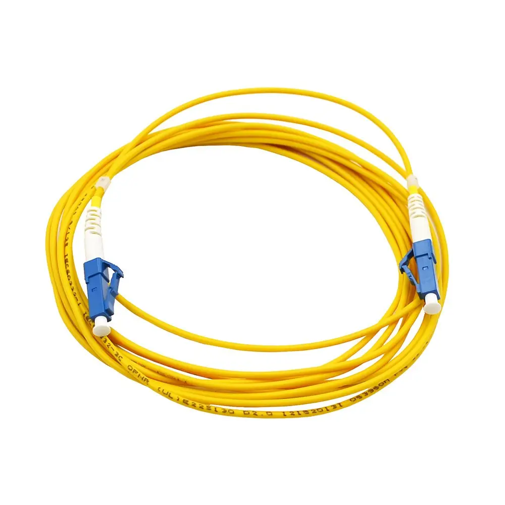 Cable óptico Red de fibra FTTH Patch Cord Single Core Single Mode Personalizar longitud Mejor precio