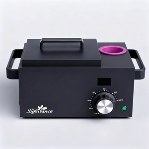 Calentador de Cera Profesional Lifestance de Doble Recipiente de 500 ml, Calentador de Cera Electrónico para Depilación de Manos, Pies y Cuerpo, para Salones/Spas - Product Image 1