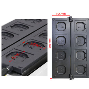 110V phổ biến bán công nghiệp tùy chỉnh Waffle làm cho hình dạng động vật nhỏ dễ thương Pig Waffle maker máy - Product Image 3