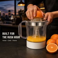 Presse-agrumes électrique silencieux 30W sans BPA, nouveau design, pour oranges et citrons, pour la cuisine à domicile