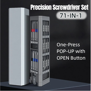 Precision Industrial Grade Screwdriver Set Phillips Bits PVC/Aluminum Handle Multi-Function Repair <strong>Tool</strong> <strong>Kit</strong> OEM 8-in-1 Mobile - Product Image 5