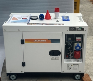 50/60HZ 5kva 8kva 10kva מכירה ישירה במפעל גנרטורים דיזל אטומים לרעש נייד בית שקט מחולל מנוע דיזל - Product Image 2