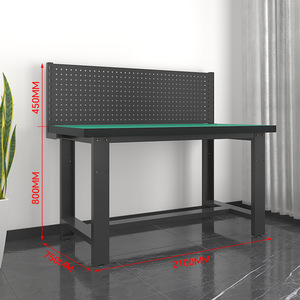 Table de travail de montage, table d'opération robuste, table d'atelier en acier inoxydable, table d'inspection antistatique - Product Image 6