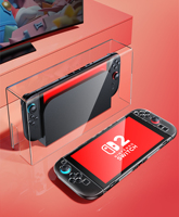 Kotak Pelindung Debu Grosir BJBT untuk Konsol Switch 2, Casing Akrilik Transparan Anti Debu untuk Nintendo Switch
