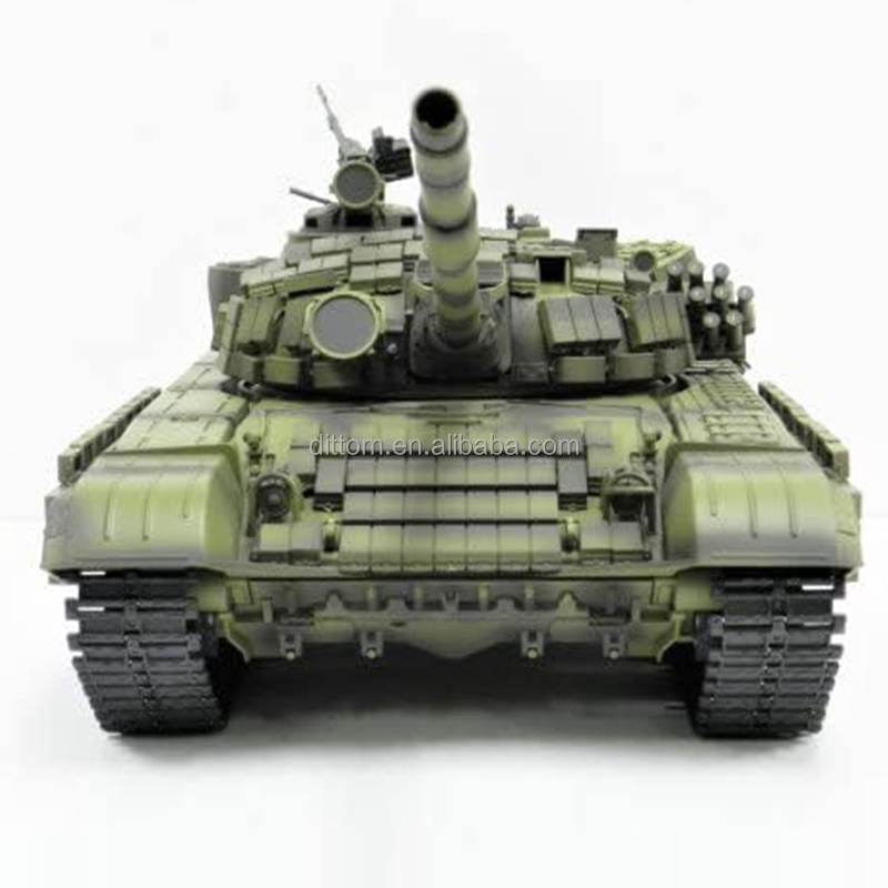 Char HengLong 1/16 T72 7.0 Plastique - Version RTR Avec Fumée, Son Et BB
