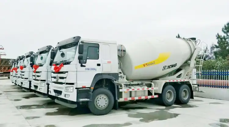 Hzxbmg — mélangeur de ciment officiel G08V, 8 mètres cubes, camion en béton, prix pour vente