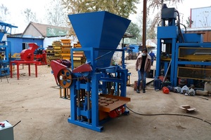 Kaidong QT4-45 מכונה לבנה שלובים מלט ביצוע מכונות בלוק חלול מכונה למכירה - Product Image 2