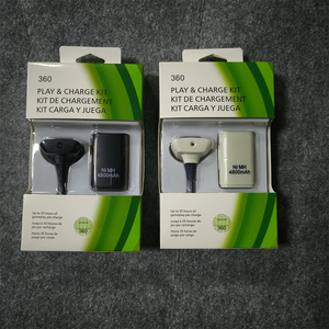 X קופסא 360 סוללה בקר אלחוטית + סוללה בקר x box360 + כבל טעינה - Product Image 6