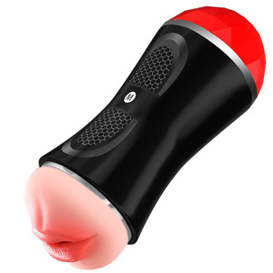 Jouets sexuels masculins à prix avantageux, très demandés, masturbateur à double tête, gobelet de masturbation pour homme, jouet sexuel manuel pour hommes - Product Image 3
