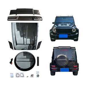 Parachoques de Modificación para Auto con Recortes para Faros Antiniebla para G630/G35/G500 2019-2024 Clase G - Fibra de Carbono Nuevo - Product Image 1