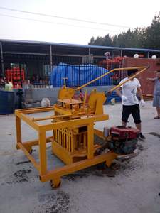 Haiti diskon besar mesin pembuat blok berongga beton seluler mesin diesel bata untuk stok batu bata padat - Product Image 6