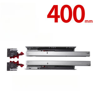 รางเลื่อนซ่อน <span class=keywords><strong>Hafele</strong></span> 16 มม. แบบเต็มระยะ รับน้ำหนักได้ 30 กก. พร้อมระบบปิดแบบนุ่มนวล - Product Image 6