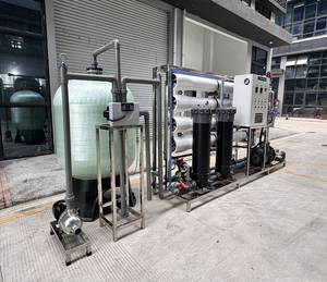 Planta de Desalinización de Agua de Mar de Gran Capacidad, Sistema de Ósmosis Inversa, 100m3/día y 200m3/día, Planta de Tratamiento de Agua Salada de Pozo, Motor de Bomba - Product Image 1