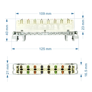 <span class=keywords><strong>Krone</strong></span> Highband <span class=keywords><strong>8</strong></span> Cặp CAT.5 Phiên Bản Kết Nối Mô-đun Ngắt Kết Nối <span class=keywords><strong>Krone</strong></span> - Product Image 6