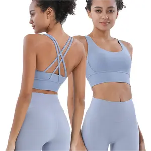 Schlussverkauf Qualität Individuelles Damen Fitnessstudio Yoga-Bekleidungssets Damen Fitnessstudio Leggins hohe Taille nahtloses Trainings-4-teiliges Yoga-Set