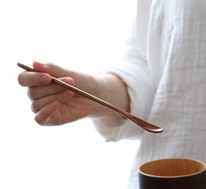 Nhật Bản phong cách thân thiện với môi cà phê thìa gỗ 20cm hộ gia đình sử dụng - Product Image 3