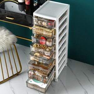 Organizzatore per Trucchi in Acrilico <span class=keywords><strong>Trasparente</strong></span> Durevole con Cassetti per Uso Domestico e Professionale - Product Image 6