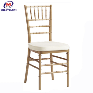 סיטוני מתכת stackable אירוע טיפני כורסא חתונה עם כרית - Product Image 2