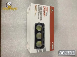 BAOBAO Mini Phares LED Bicolores 3 4 5 6 LED Blanc Jaune Clignotant 12V pour Moto - Product Image 5