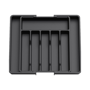 Organizer <span class=keywords><strong>per</strong></span> <span class=keywords><strong>cassetti</strong></span> in plastica espandibile a doppio livello tipo utensile vassoio <span class=keywords><strong>per</strong></span> <span class=keywords><strong>posate</strong></span> da cucina <span class=keywords><strong>porta</strong></span> <span class=keywords><strong>posate</strong></span> - Product Image 2