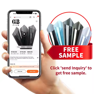 Baoyu cao sự riêng tư Bạc Xây Dựng Phim phản chiếu cửa sổ vật nuôi bao bì carton UV bằng chứng Tự Chữa Bệnh mẫu miễn phí cho xe phim - Product Image 3