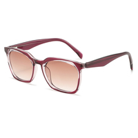 Nouvelles Lunettes de Soleil Carrées NWO T1836 à Monture Complète en TR90, Protection UV400, Style Rétro Tendance pour Conduite en Extérieur, Haute Qualité, Vente en Gros Direct Usine