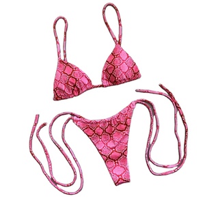 YWCS-8882 <span class=keywords><strong>Maillot</strong></span> <span class=keywords><strong>de</strong></span> <span class=keywords><strong>bain</strong></span> bikini pour femme, imprimé serpent, sexy, brésilien, vêtements <span class=keywords><strong>de</strong></span> plage, string, ensemble <span class=keywords><strong>de</strong></span> bikini, <span class=keywords><strong>maillot</strong></span> <span class=keywords><strong>de</strong></span> <span class=keywords><strong>bain</strong></span> - Product Image 2