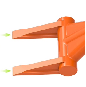 Barre de démolition Demo Bar, dépaumeur de palettes robuste avec poignée, pour une élimination efficace et sans effort des planches de terrasse - Product Image 3