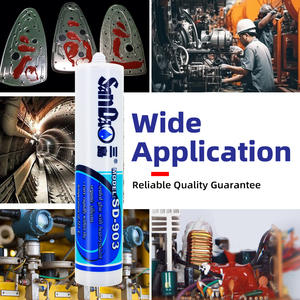 315℃ Heat Resistant RTV Silicone Sealant Electronic <b>Adhesive</b> Silicone Rubber For High Temperature Equipment - Product Image 6