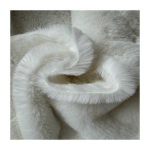 <span class=keywords><strong>Tela</strong></span> de felpa de piel de conejo de doble cara sólida a <span class=keywords><strong>precio</strong></span> de fábrica al por mayor <span class=keywords><strong>tela</strong></span> de felpa de piel de conejo de imitación en ambos lados para prendas de vestir - Product Image 1