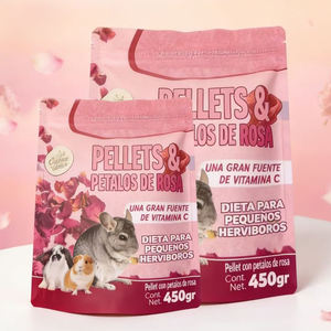 Bolsa con cierre hermético tipo stand-up para envasado de alimentos para mascotas, con fórmula vegetal premium y bajo MOQ. - Product Image 2