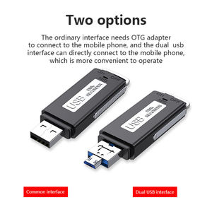 Grabadora de Voz Portátil con Memoria USB, Almacenamiento de 4GB-32GB, Formato WAV, Frecuencia de Muestreo de 48KHZ - Product Image 3