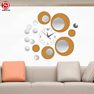 Novità nordica di nuovo 2025 <span class=keywords><strong>grande</strong></span> <span class=keywords><strong>orologio</strong></span> 3d senza cornice <span class=keywords><strong>grande</strong></span> casa decorativo moderno di lusso <span class=keywords><strong>a</strong></span> buon mercato fai da te acrilico <span class=keywords><strong>orologio</strong></span> da parete digitale - Product Image 3