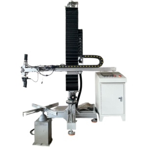 AI-Motion-MARK5 robot de pulvérisation d'automatisation industrielle personnalisé par IA avec composant moteur central d'équipement de peinture en aérosol chromé - Product Image 1