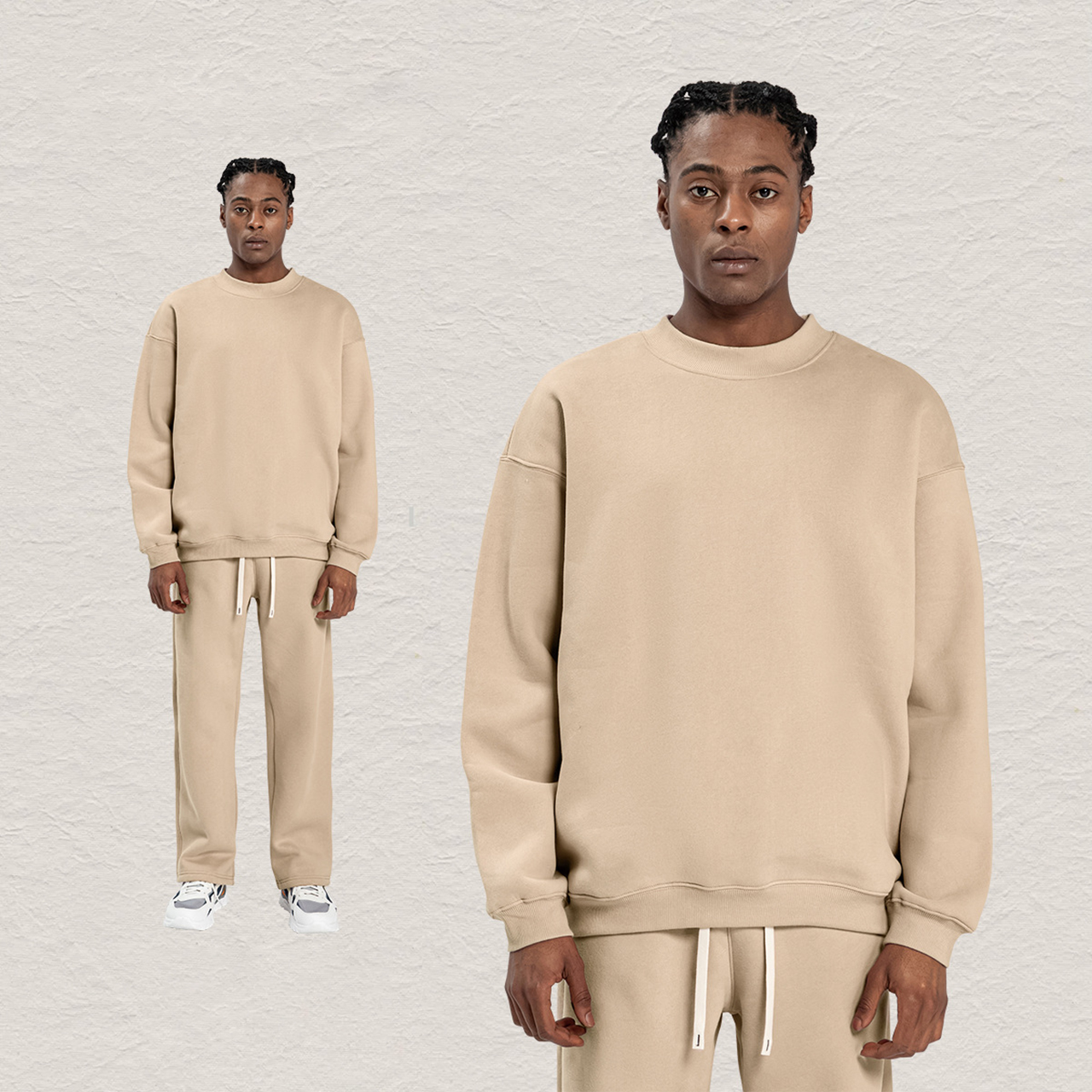 Grey Apricot sweatshirt