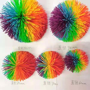 6 cmシリコーン<span class=keywords><strong>Koosh</strong></span>跳ね返るボールカプセル玩具用 - Product Image 5