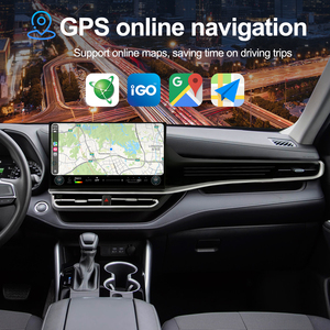 วิทยุติดรถยนต์ Navihua ดีไซน์ใหม่ ขนาด 15.6 นิ้ว ระบบแอนดรอยด์ มัลติมีเดีย รองรับ Carplay สเตอริโอในรถยนต์ พร้อมระบบ GPS และ DSP สำหรับรถยนต์โตโยต้า คราวน์ คลูเกอร์/ไฮแลนเดอร์ ปี 2022-2025 - Product Image 3