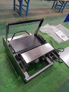 Tostadora eléctrica comercial, tostadora de hamburguesas, restaurante de comida rápida, gran oferta, tostadora de bollos de hamburguesas, máquina para hacer hamburguesas - Product Image 5