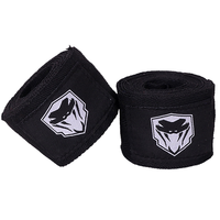 Bandages de boxe en coton pour MMA avec gants intérieurs respirants et sangles de maintien du poignet JZM J-156