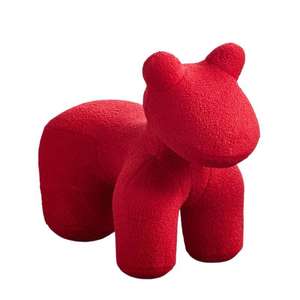 Kids' Sofa Bear Shape Soft <b>Stool</b> For Children's Room Living Room Decor - Product Image 5