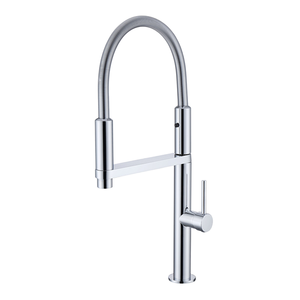 Robinet de cuisine contemporain Pont supérieur Nouveau style Design coulissant Or brossé/Nickel Caractéristiques <span class=keywords><strong>Distributeur</strong></span> de savon à <span class=keywords><strong>eau</strong></span> chaude et <span class=keywords><strong>froide</strong></span> - Product Image 1