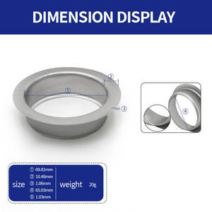 <span class=keywords><strong>Gouttière</strong></span> en aluminium de 3/4 pouce, descente d'eau <span class=keywords><strong>ronde</strong></span>, sortie de drainage - Product Image 2