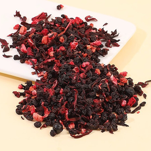 Thé aux saveurs de fruits naturels, thé sucré aromatisé aux fruits secs, mélange de fruits rouges, thé beauté aux fruits, mélanges de feuilles de thé en vrac personnalisés fraise <span class=keywords><strong>vanille</strong></span> - Product Image 4