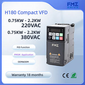 Nam châm vĩnh cửu động cơ đồng bộ pmsm VFD 0.4kw 0.75kw 1.5KW 220V 230V RS485 biến tần số ổ đĩa VFD biến tần - Product Image 2