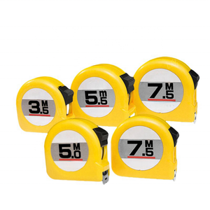 Cinta métrica de construcción de acero de 3m, 5m, 7.5m, 10m, impermeable, retráctil con bloqueo, métrica para constructores - Product Image 3